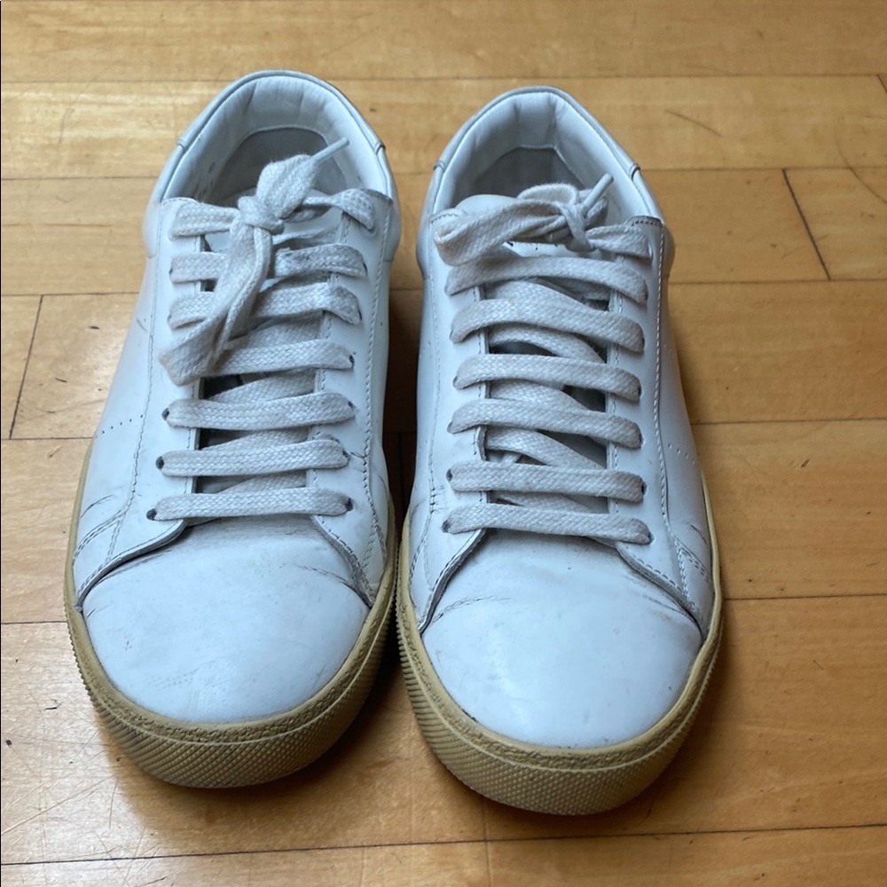 Saint Laurent, white sneakers used, size 40